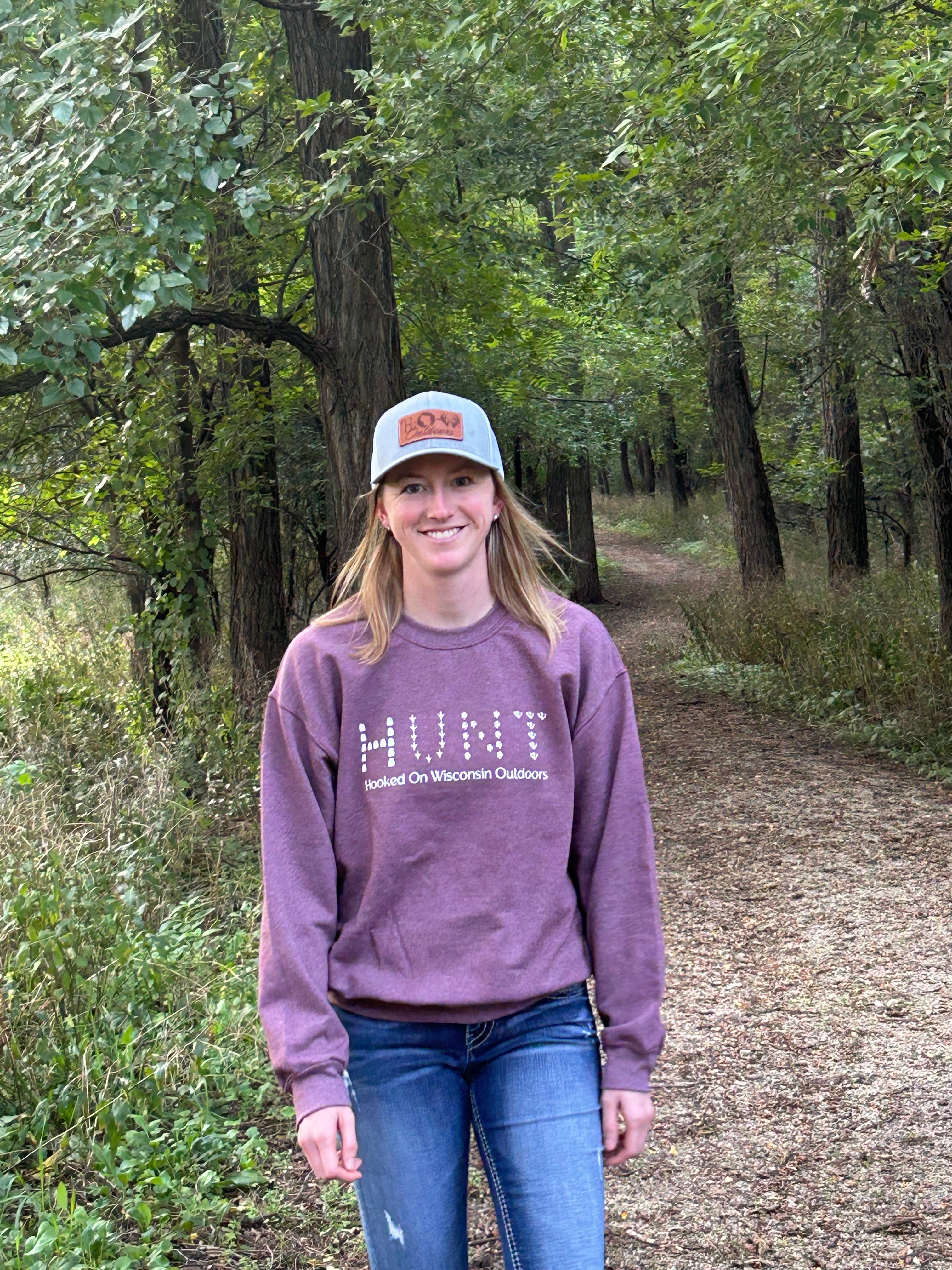 “H-U-N-T” Crewneck