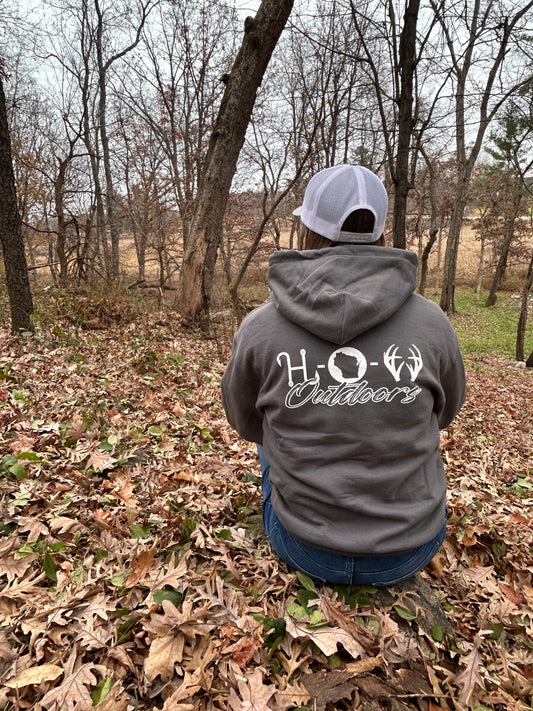 Hooked On Wisconsin Logo Hoodie