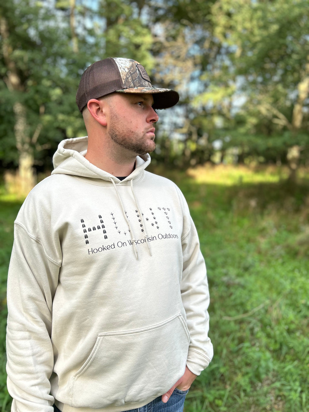 “H-U-N-T” Hooded Sweatshirt