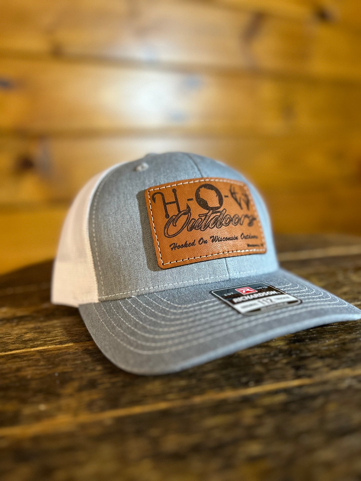 Hooked On Wisconsin Logo Hat