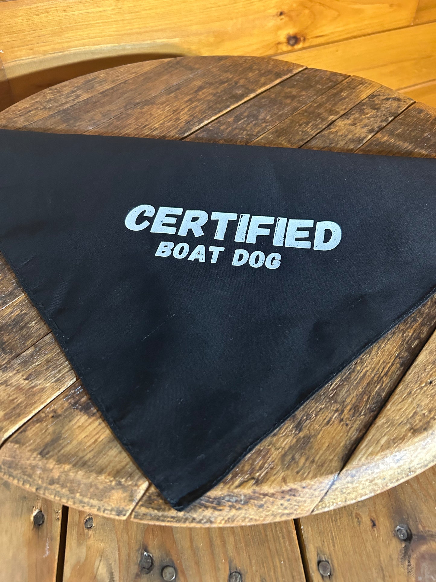 Certified Boat Dog Bandana